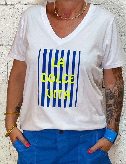 T-shirt LA DOLCE VITA 