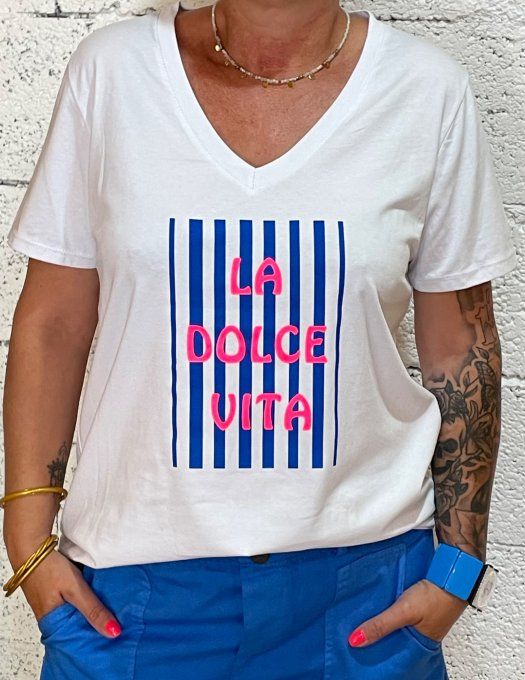 T-shirt LA DOLCE VITA 