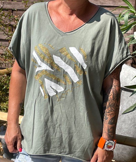 T-shirt cœur 