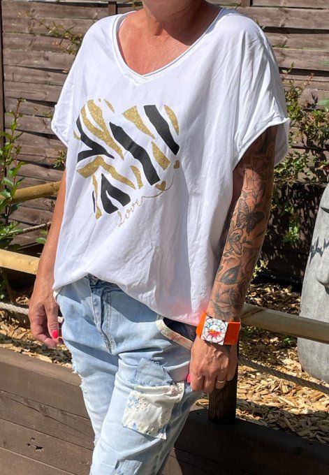 T-shirt cœur 