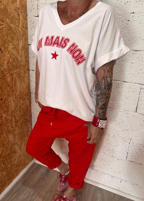 T-shirt OUI MAIS  NON