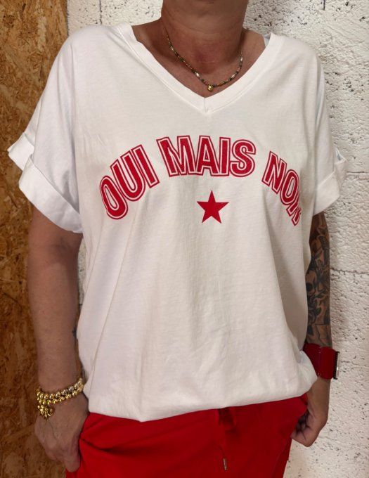 T-shirt OUI MAIS  NON