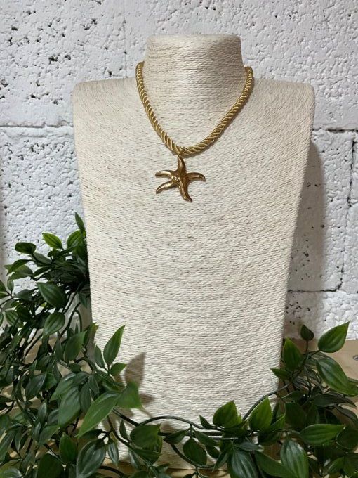 Collier étoile de mer 